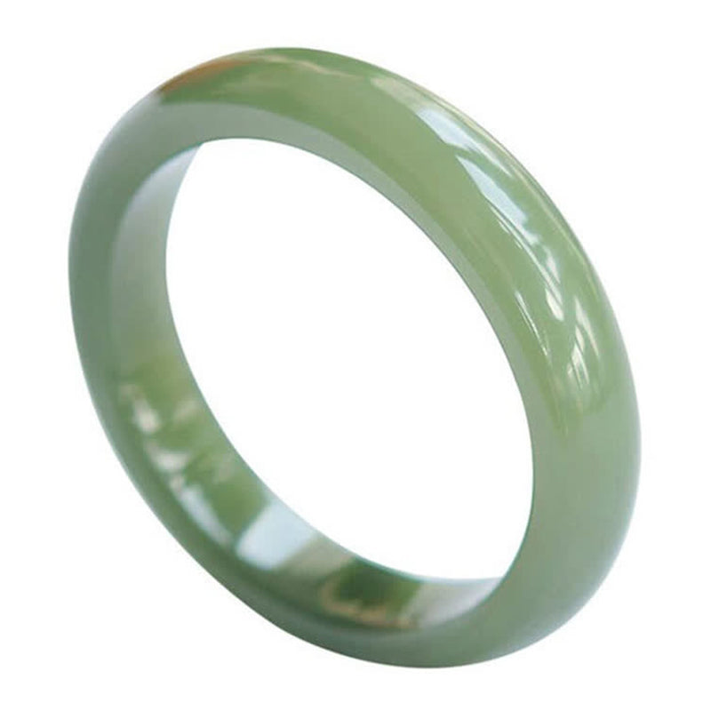 Mythstone Jade Abundance Blessing Bangle Bracelet