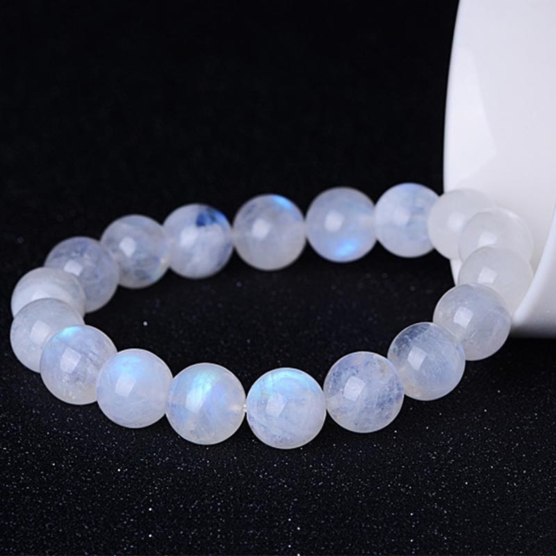 MythStone Natural Moonstone Prosperity Bracelet