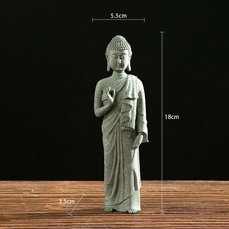 Mythstone Tibetan Meditation Contemplation Buddha Serenity Compassion Statue Figurine Decoration