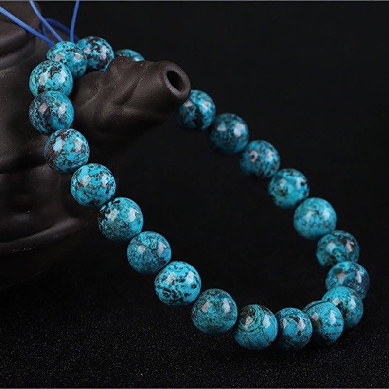 Pulsera de fuerza y ​​valor con piedra fénix natural Mythstone 