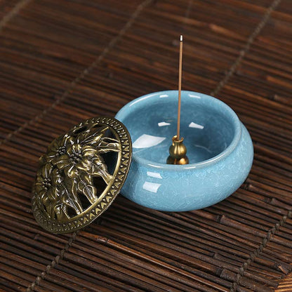 Mythstone Colorful Ceramic Incense Burner