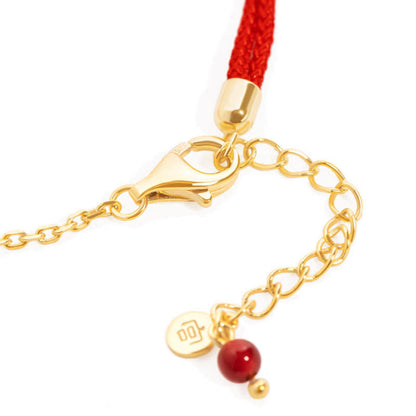 Mythstone Lock of Good Wishes Luck Strength Chain Bracelet