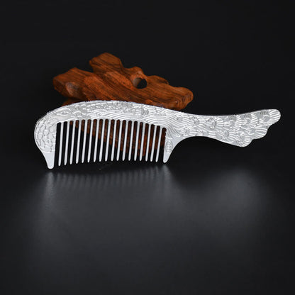 Mythstone Lucky Dragon Phoenix Protection Strength Comb