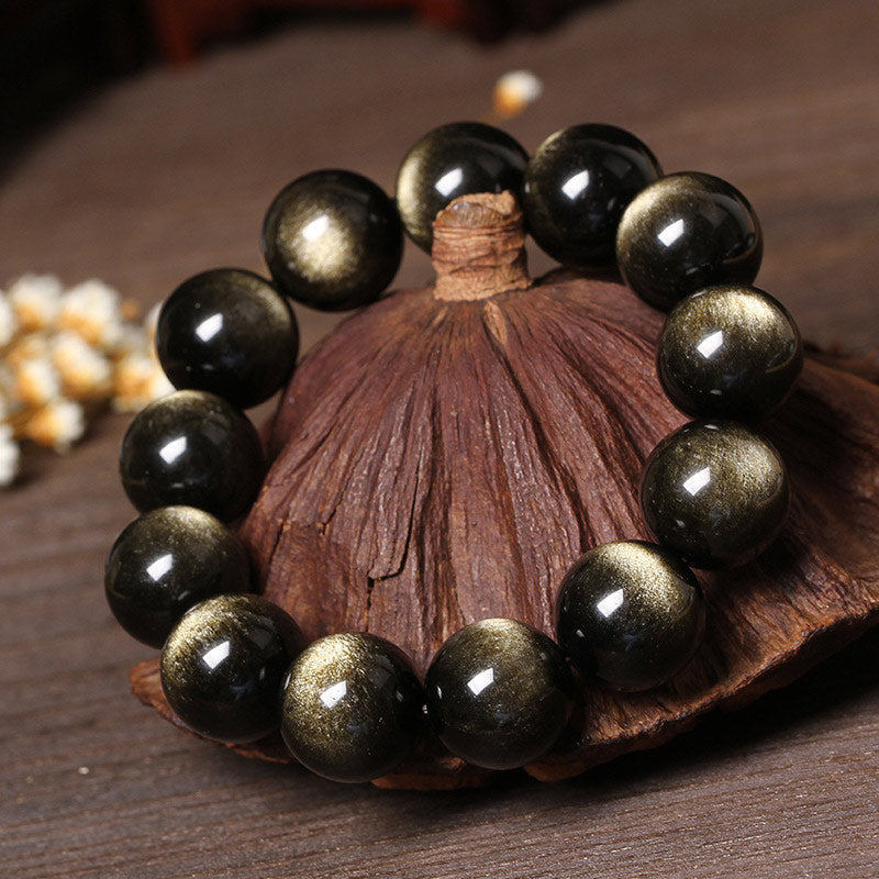 Mythstone Tibetan Obsidian Purification Bracelet