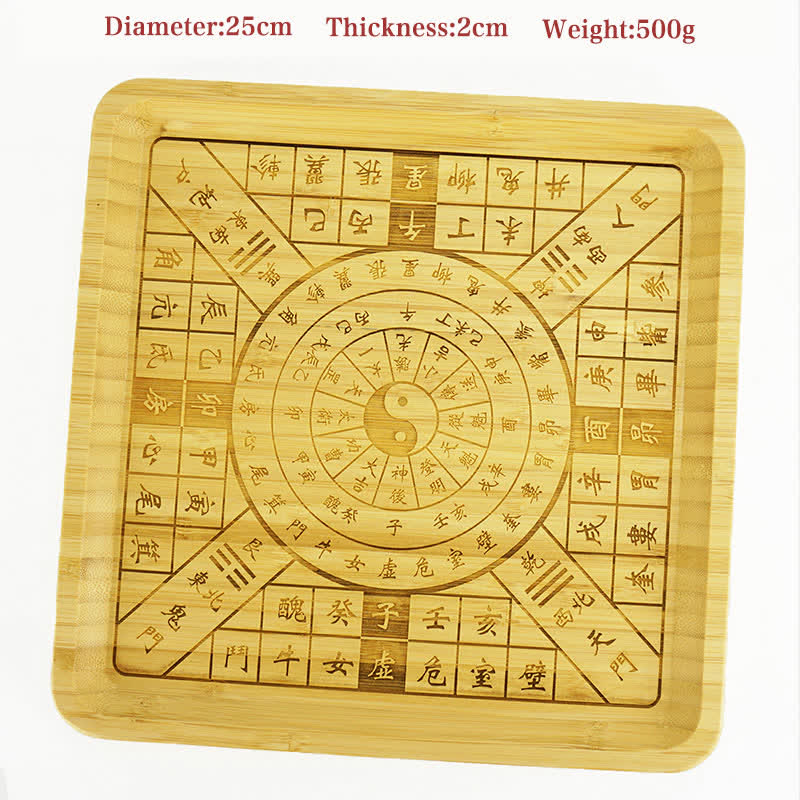 Mythstone Feng Shui Bamboo Bagua Map Harmony Energy Map