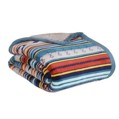 Mythstone Geometric Warm Soft Bed Throw Blanket