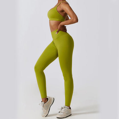 Leggings ajustados Mythstone, pantalones de yoga deportivos de cintura alta y transpirables para mujer 