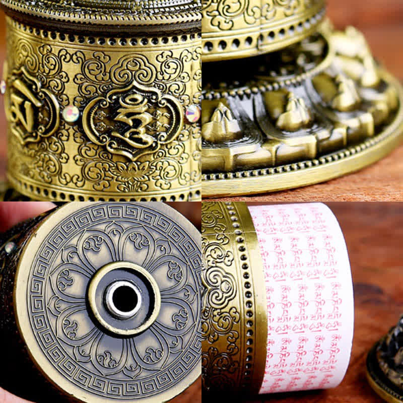 Mythstone Tibetan Blessing Prayer Wheel Car Decoration