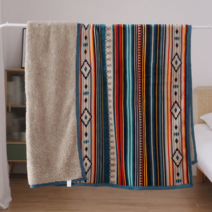 Mythstone Geometric Warm Soft Bed Throw Blanket