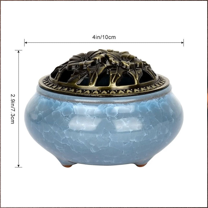 Mythstone Colorful Ceramic Incense Burner