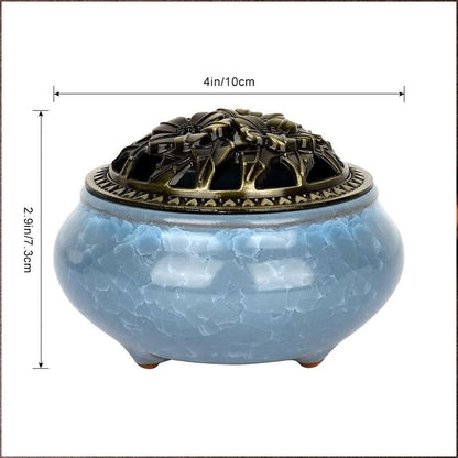 Mythstone Colorful Ceramic Incense Burner