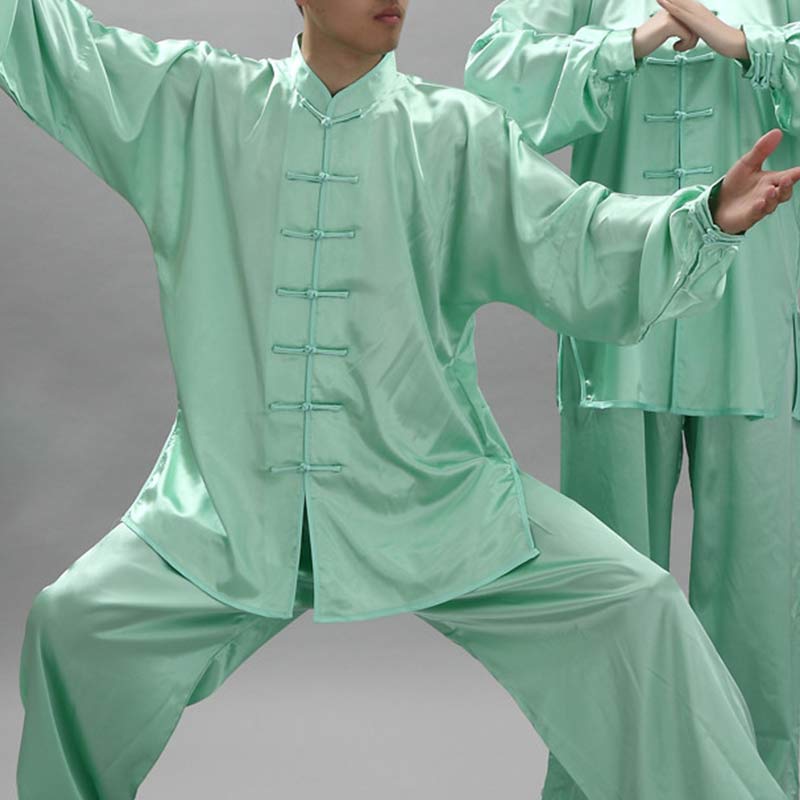 Mythstone Simple Pattern Meditation Prayer Spiritual Zen Tai Chi Qigong Practice Unisex Clothing Set