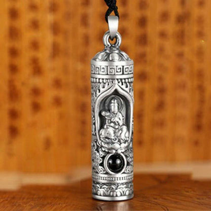 Mythstone Chinese Zodiac Natal Buddha Projection Prosperity Necklace Pendant