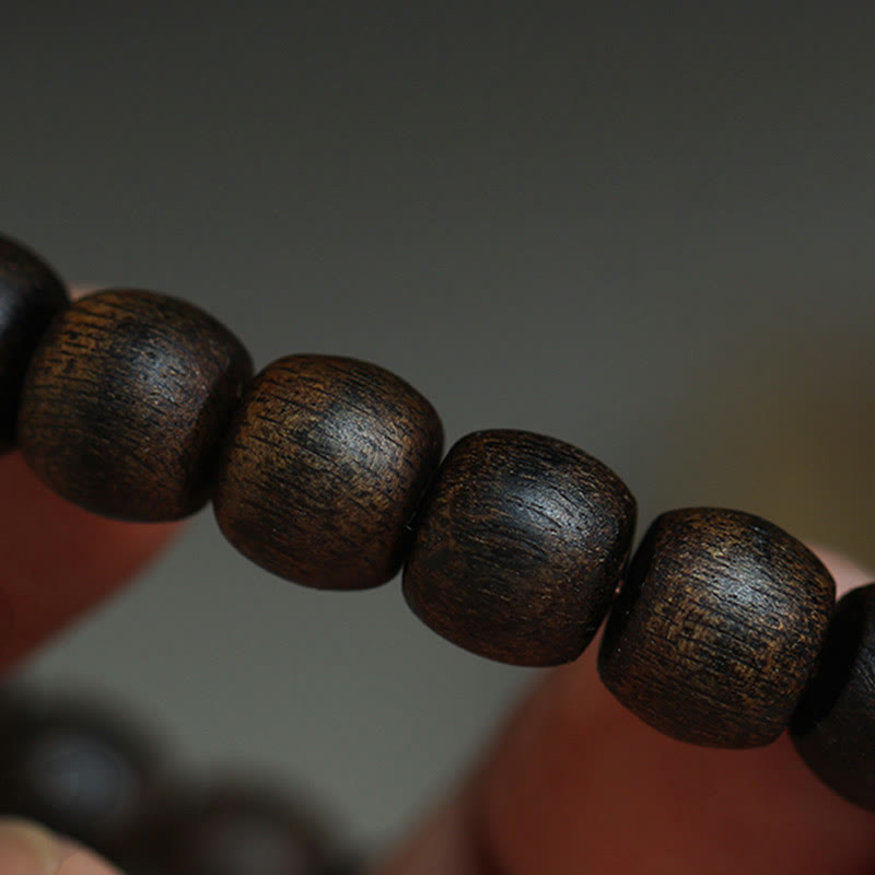 Mythstone Rare Brunei Agarwood Amber Balance Peace Calm Bracelet