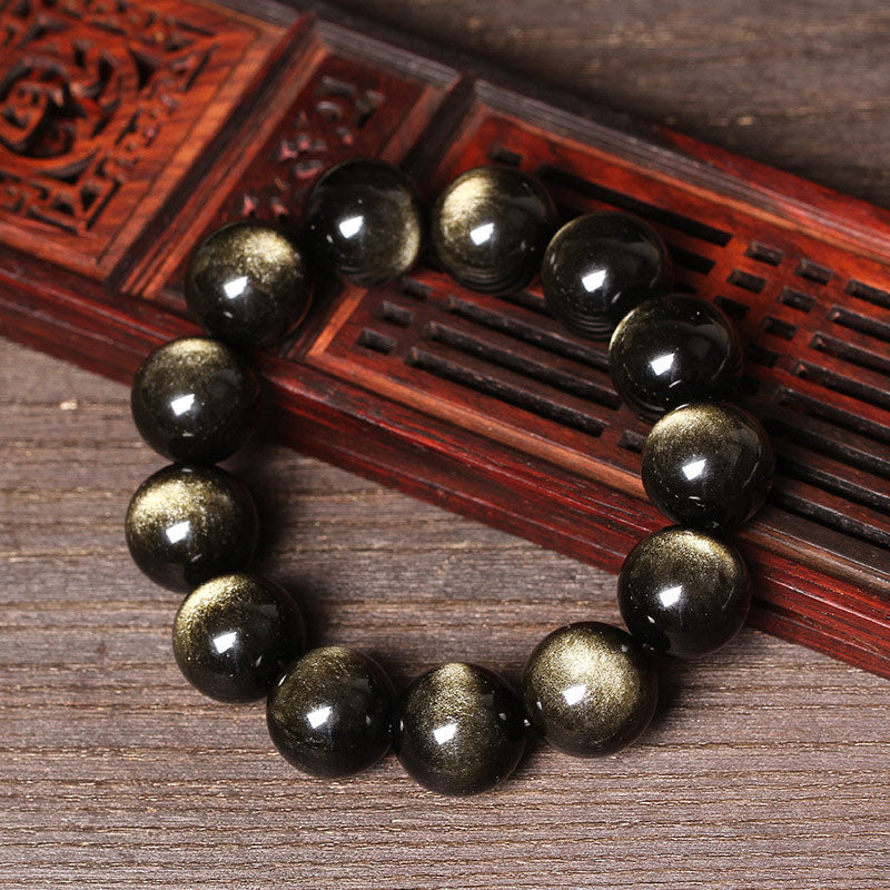 Mythstone Tibetan Obsidian Purification Bracelet