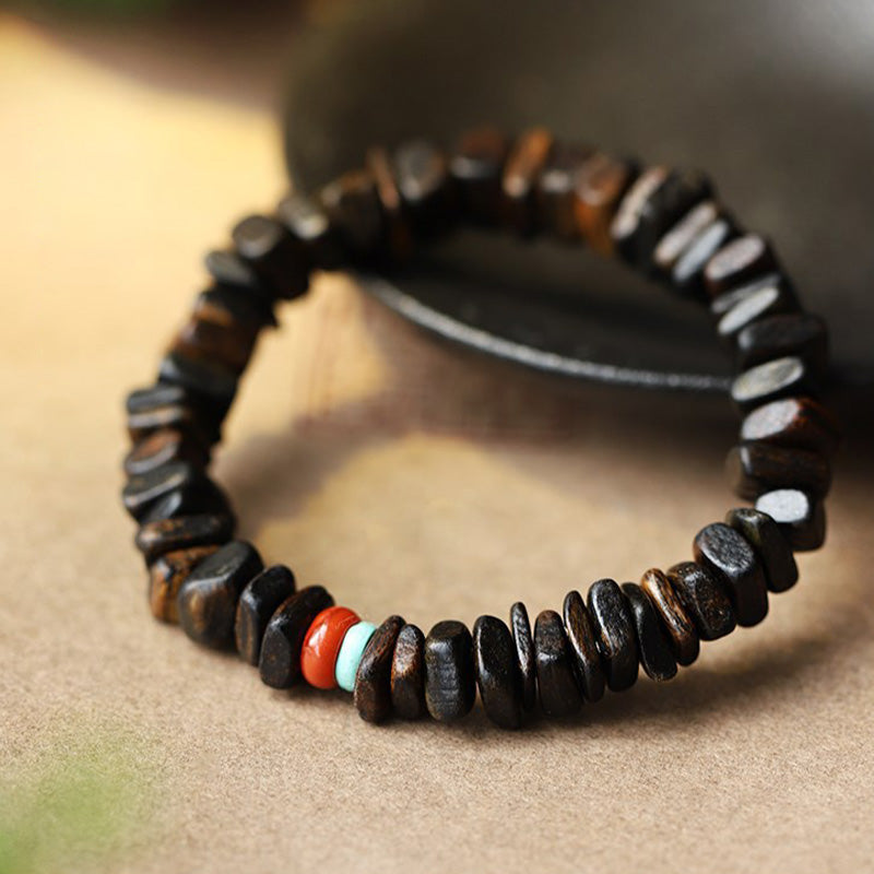 Mythstone Agarwood Red Agate Balance Bracelet