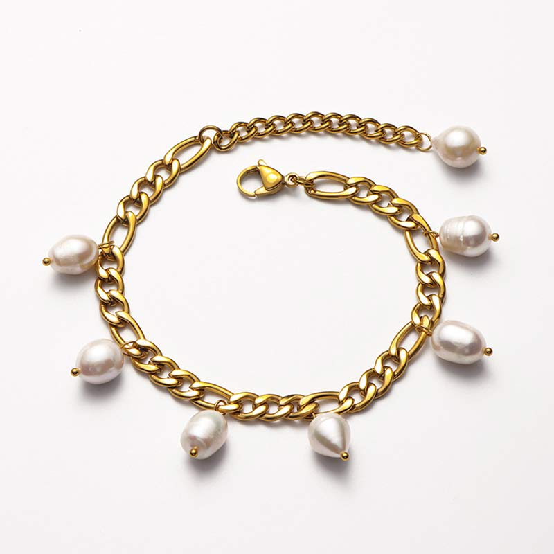 Mythstone Pearl Happiness Wealth Anklet