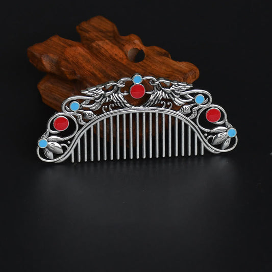 Mythstone Lucky Dragon Phoenix Protection Strength Comb