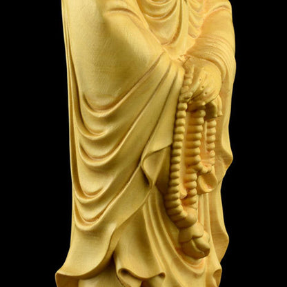 Mythstone Avalokitesvara Boxwood Blessing Home Decoration