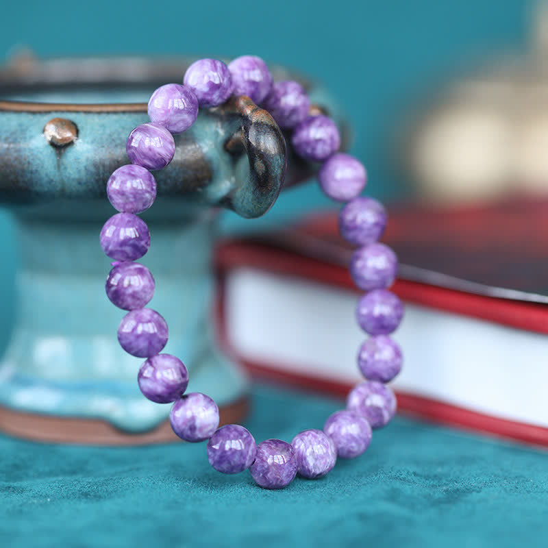 Mythstone Amethyst Crystal Positive Transformation Bracelet