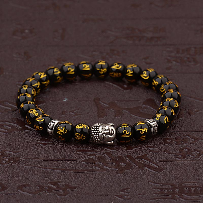 Mythstone Tibetan Buddha Mantra Amulet Bracelet