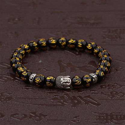 Mythstone Tibetan Buddha Mantra Amulet Bracelet