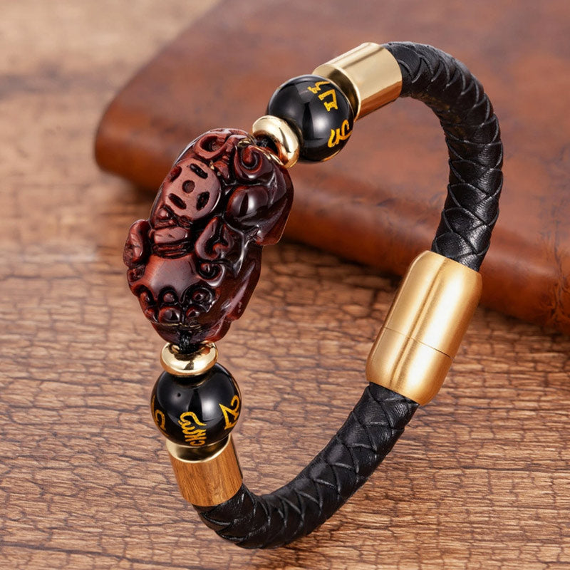 FengShui Tiger Eye Pixiu Bracelet