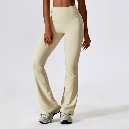 Pantalones acampanados de cintura alta Mythstone para deportes, fitness y yoga 