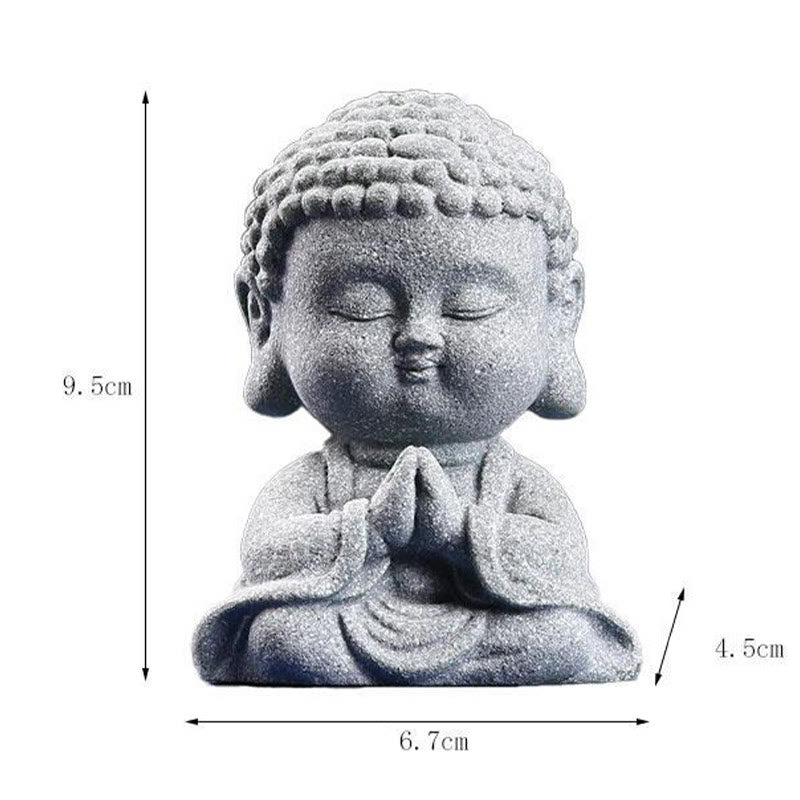 Mythstone Meditation Praying Buddha Compassion Serenity Home Decoration