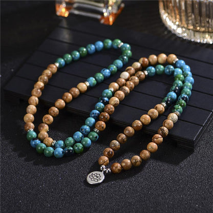 Mythstone 108 Meditation Healing Multilayer Mala