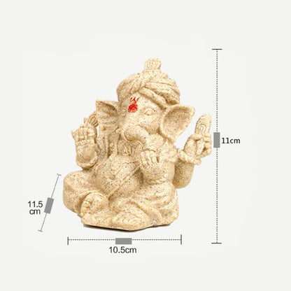 Mythstone Ganesh Ganpati Elephant Statue Transformation Home Decoration