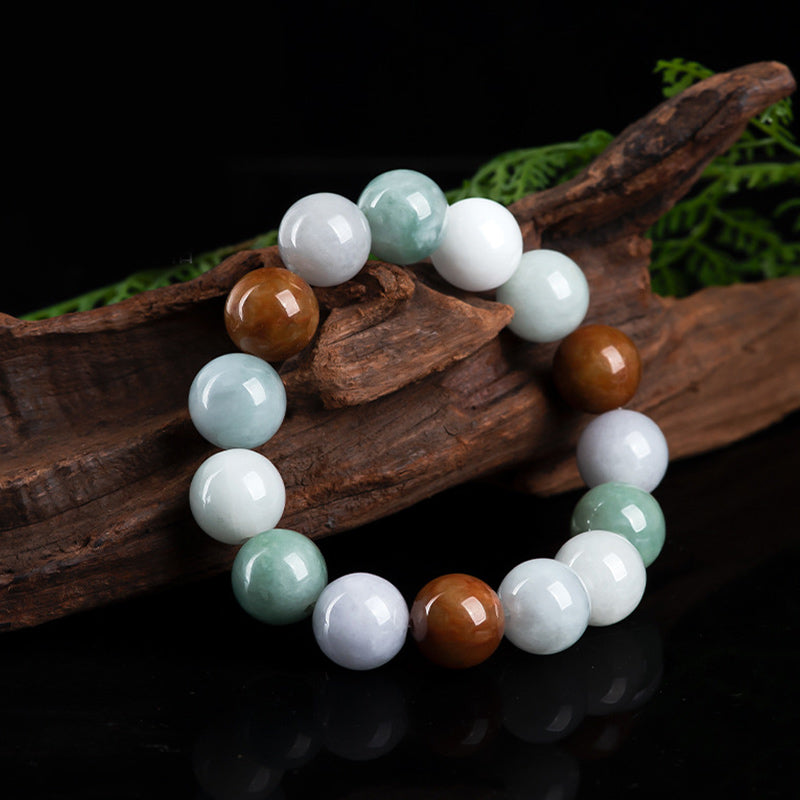 Mythstone Natural Jade Healing Protection Bracelet