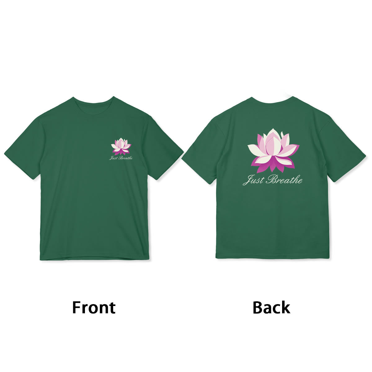 Mythstone Lotus Just Breathe Tee T-shirt