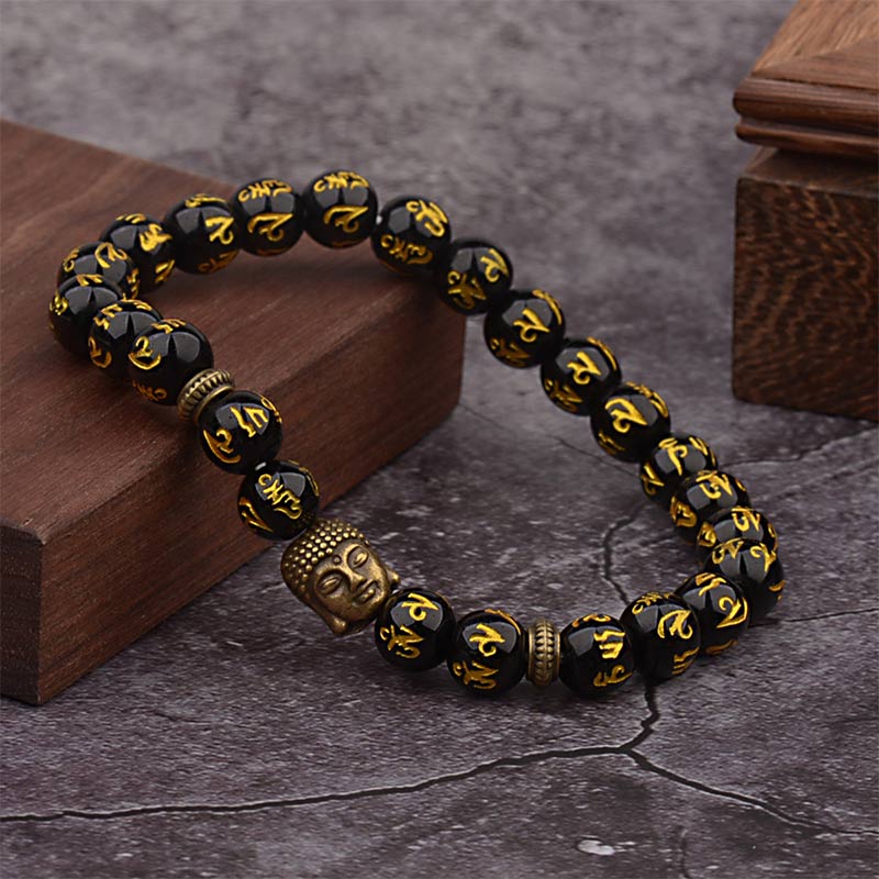 Mythstone Tibetan Buddha Mantra Amulet Bracelet