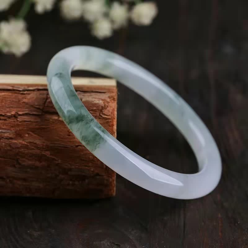 Mythstone Jade Abundance Luck Blessing Bracelet Bangle