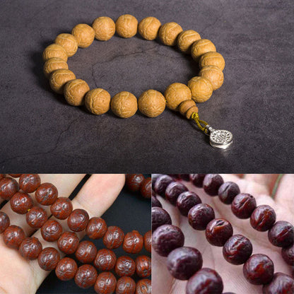 Mythstone Bodhi Seed Luck Auspiciousness Wrist Mala Tassel Pocket Mala