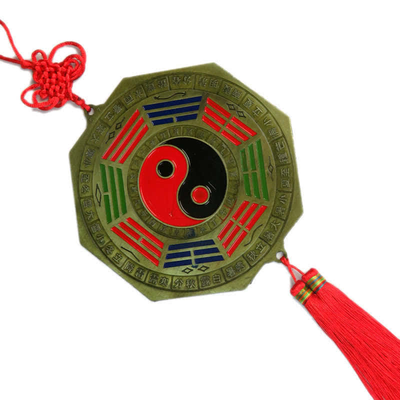 Mythstone Feng Shui Bagua Map Chinese Knotting Harmony Energy Map Mirror