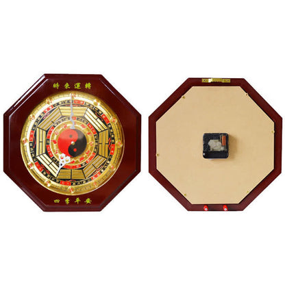 Mythstone Feng Shui Bagua Map Balance Energy Map Wall Clock