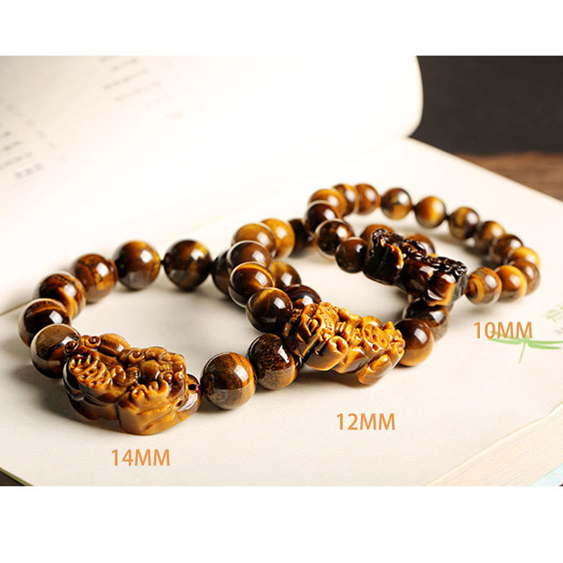 Mythstone Natural Tiger Eye Wealth Bracelet