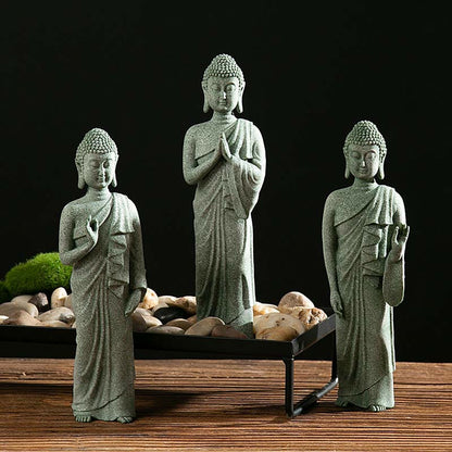 Mythstone Tibetan Meditation Contemplation Buddha Serenity Compassion Statue Figurine Decoration