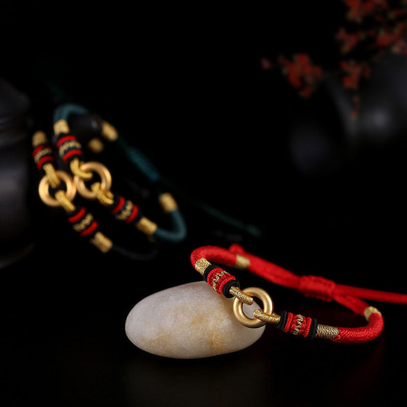 Mythstone FengShui Lucky Red String Couple Bracelet