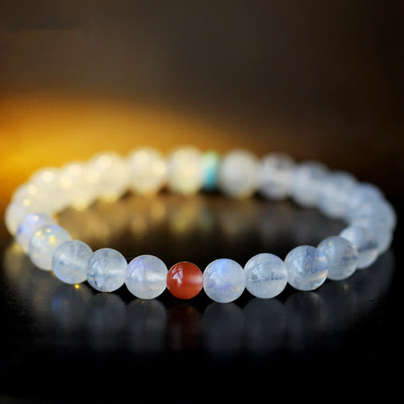 Mythstone Moonstone Calm Healing Positive Bracelet