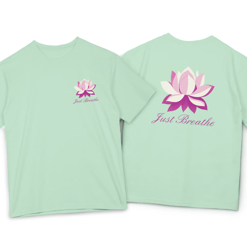 Mythstone Lotus Just Breathe Tee T-shirt