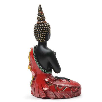 Mythstone Thai Buddha Serenity Resin Statue Decoration