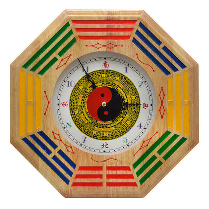 Mythstone Feng Shui Bagua Map Balance Energy Map Wall Clock