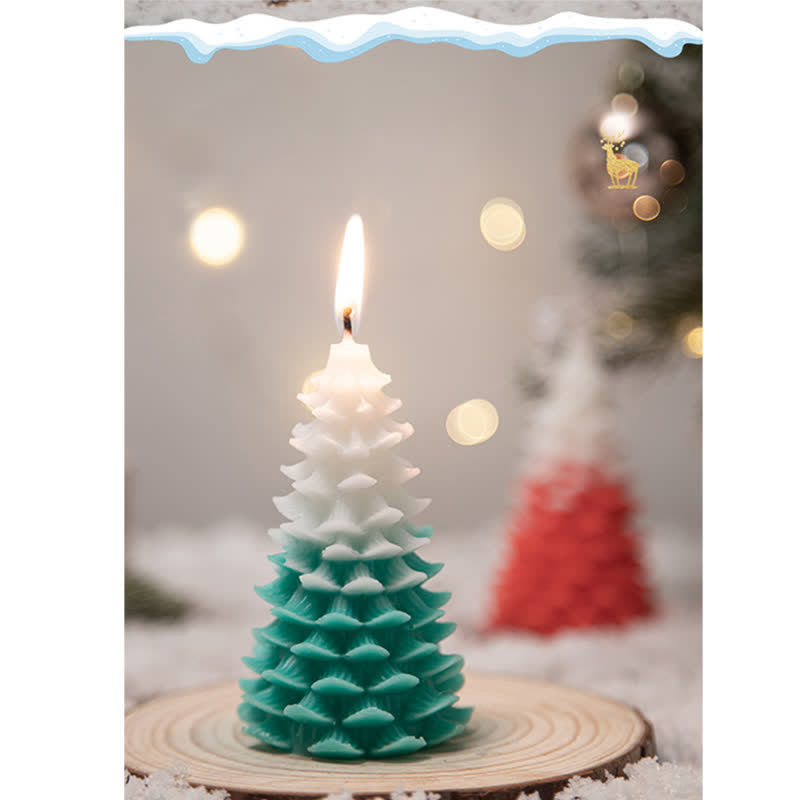 Mythstone Christmas Tree Scented Soy Wax Candle Gift For Family Friends