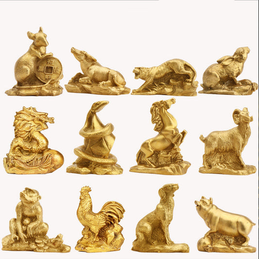 Mythstone Chinese Zodiac Wealth Decoration