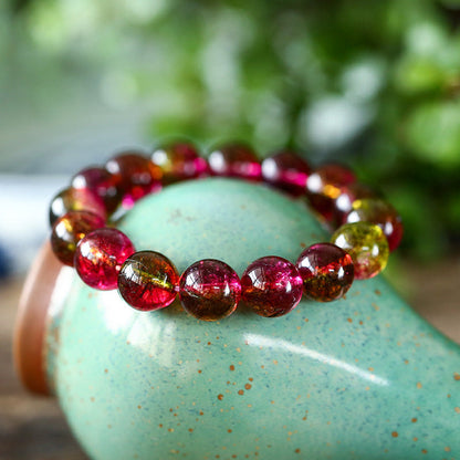 Mythstone Natural Tourmaline Love Wisdom Bracelet