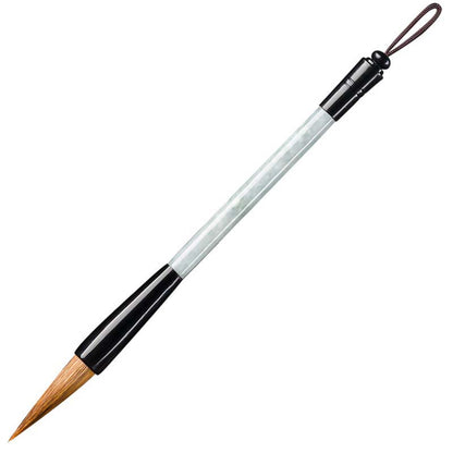 Mythstone Natural Jade Luck Chinese Calligraphy Brush Pen Chinese Writing Brush With Gift Box