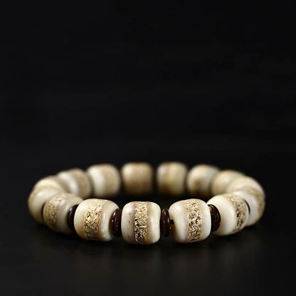 Mythstone Tibetan Yak Bone Strength Balance Bracelet